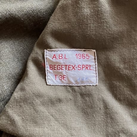 【古着】Belgian Army Eisenhower Jacket(60’s)