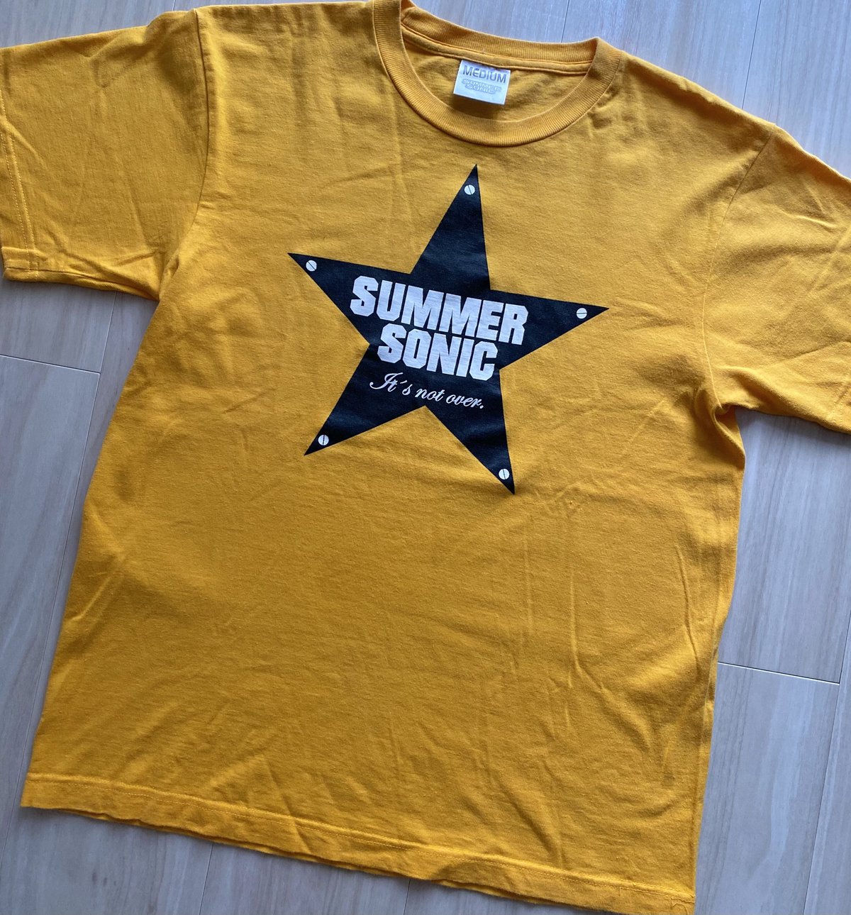 【古着】SUMMER SONIC 2002 T-Shirt(Yellow) | The Thr