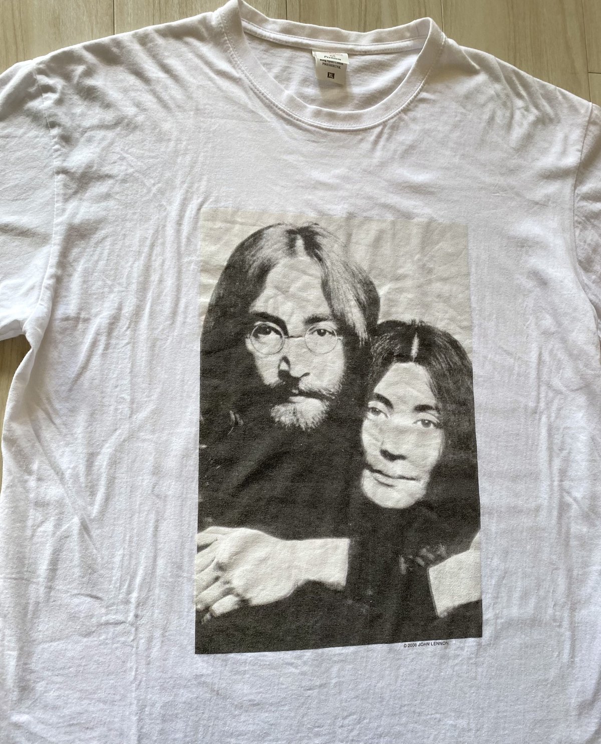 ジョンレノン フルーツオブザルーム Tシャツ ジョンレノン フルーツオブザルーム Tシャツ