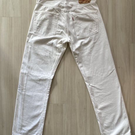 【古着】Levi’s 501 White (00s)