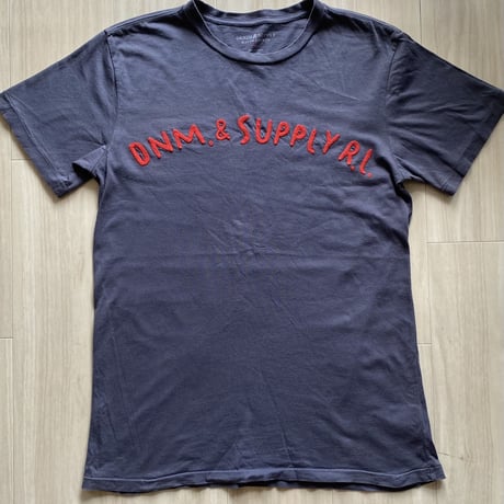 【古着】DENIM & SUPPLY RALPH LAUREN T-Shirt(刺繍ロゴ)