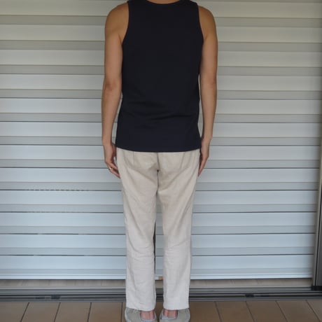 綿と和紙のサラッとタンクトップ