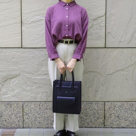 和晒仕上げのオーバーブラウス