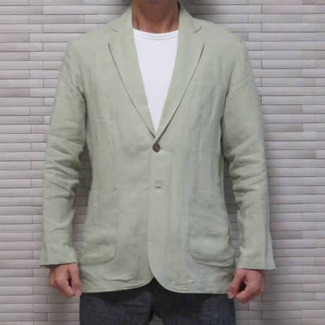 和心衣（ワゴロモ）のこり染　サクラとヨモギで染めたメンズジャケット