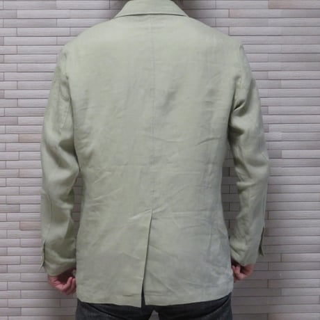 和心衣（ワゴロモ）のこり染　サクラとヨモギで染めたメンズジャケット