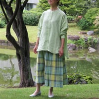 和心衣（ワゴロモ）東炊きリネン（麻）１００％オーバーシャツ