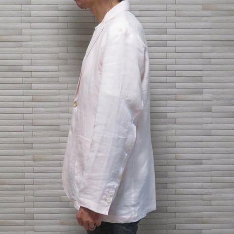 和心衣（ワゴロモ）のこり染　サクラとヨモギで染めたメンズジャケット