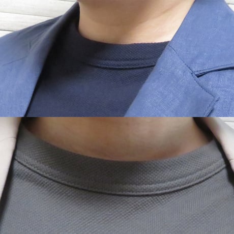 綿と和紙の鹿の子Ｔシャツ