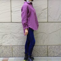 和晒仕上げのオーバーブラウス
