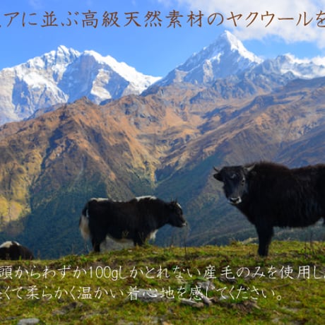 和心衣（ワゴロモ）ｘカゲヤマ（播州織）ヤクウールとオーガニックコットンのロングシャツワンピース