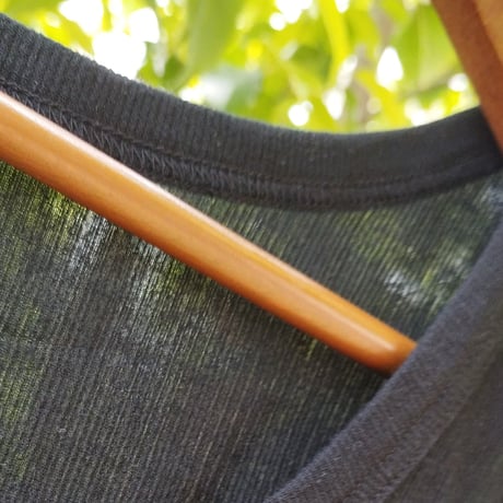高島ちぢみのメンズタンクトップ