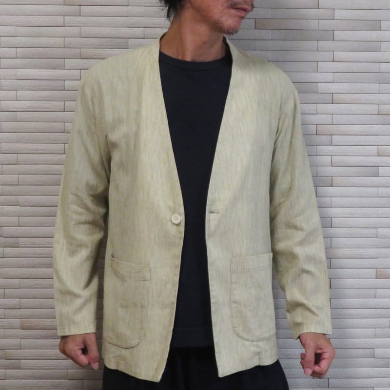 KAMISHIMACHINAMI ノーカラーアウター セール】 ウールカシミヤビーバー ノーカラー コート （その他アウター