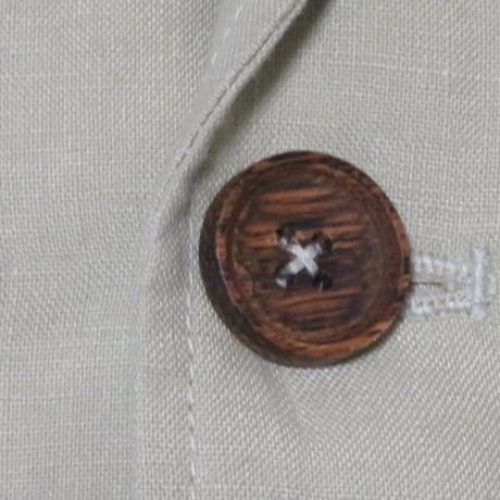 和心衣（ワゴロモ）のこり染　サクラとヨモギで染めたメンズジャケット