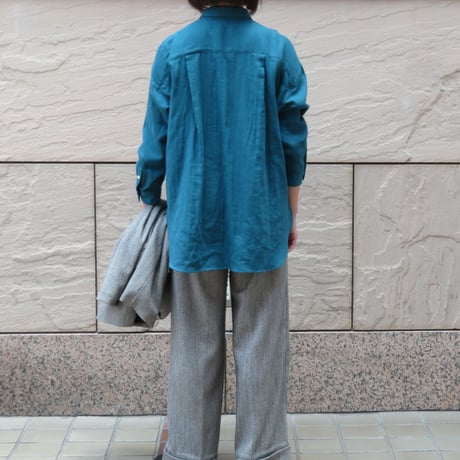 和晒仕上げのオーバーブラウス