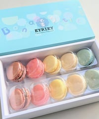 チョコレートの マカロン 10個入り