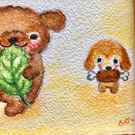 葉っぱのサラダ / green leaf salad