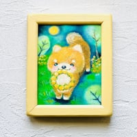 原画　プレゼント / puppy‘s present
