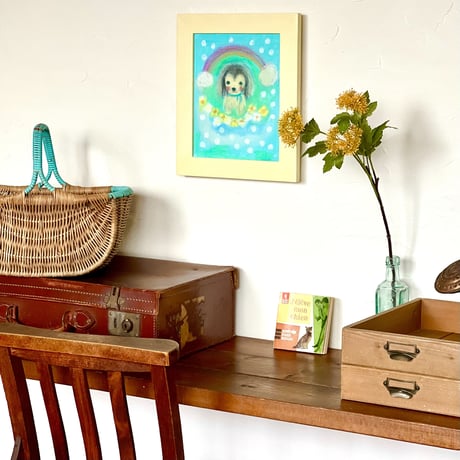 雪の日のにじ / rainbow in a snow day
