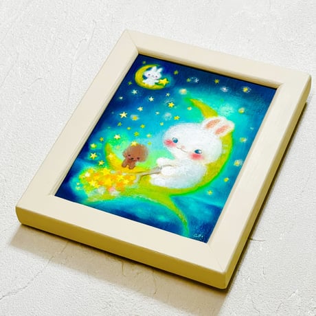 原画　星ひろい / collecting stars