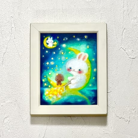 原画　星ひろい / collecting stars
