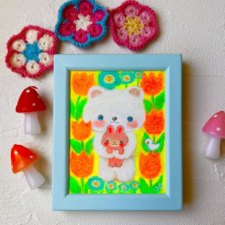 原画 咲いた咲いた / blooming blooming | art shop KURUTON