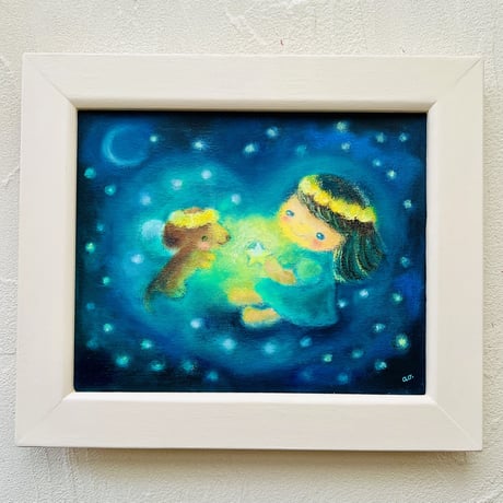 原画 小さな星みつけた / reunion with a small star