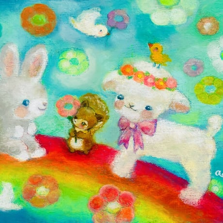 原画　レインボーランド / rainbow land
