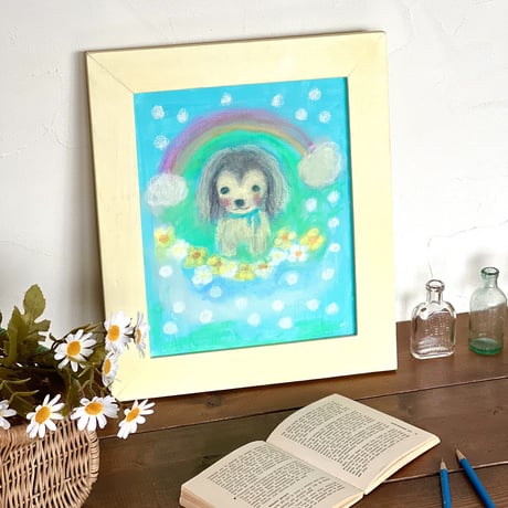 雪の日のにじ / rainbow in a snow day