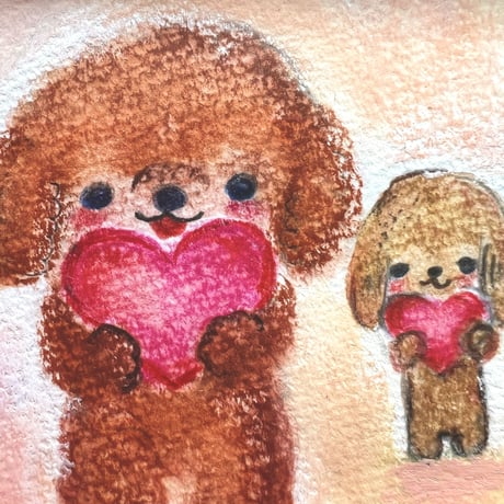 ハートフルわんこ / with a warm heart