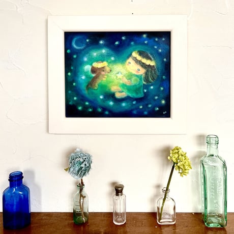 原画 小さな星みつけた / reunion with a small star