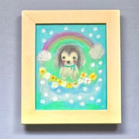 雪の日のにじ / rainbow in a snow day