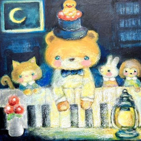 原画  秘密の音色 / midnight secret tune