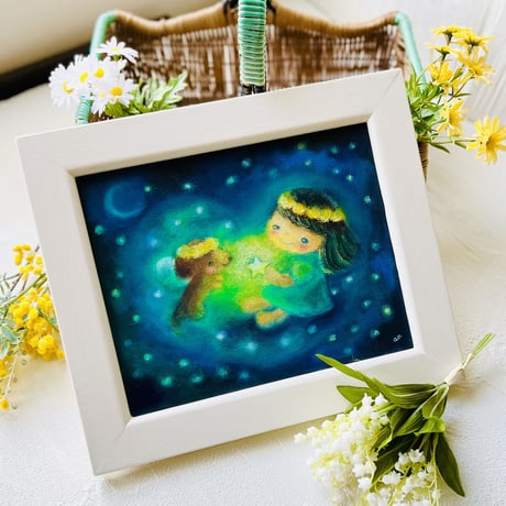 原画 小さな星みつけた / reunion with a small star