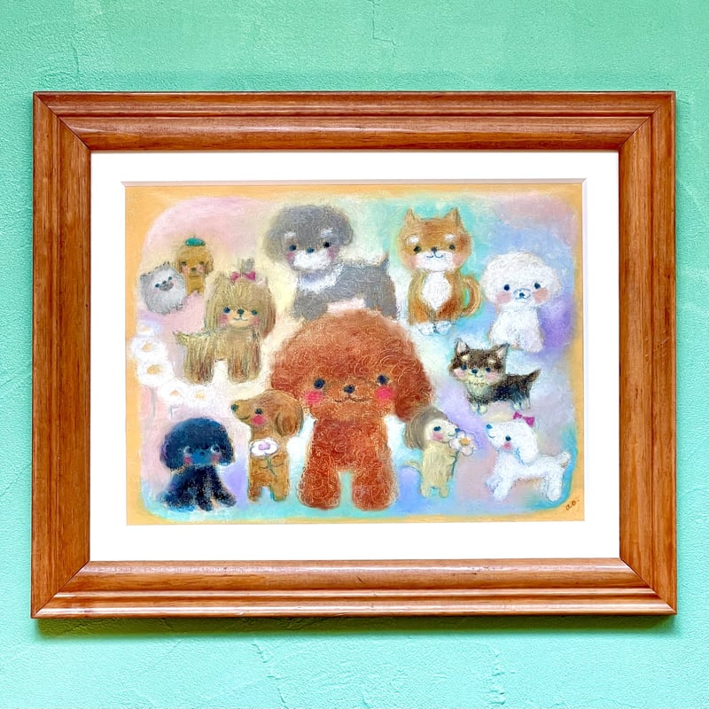 原画 みんないっしょに / together | art shop KURUTON