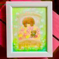 原画　おやすみくまちゃん / good night,bear