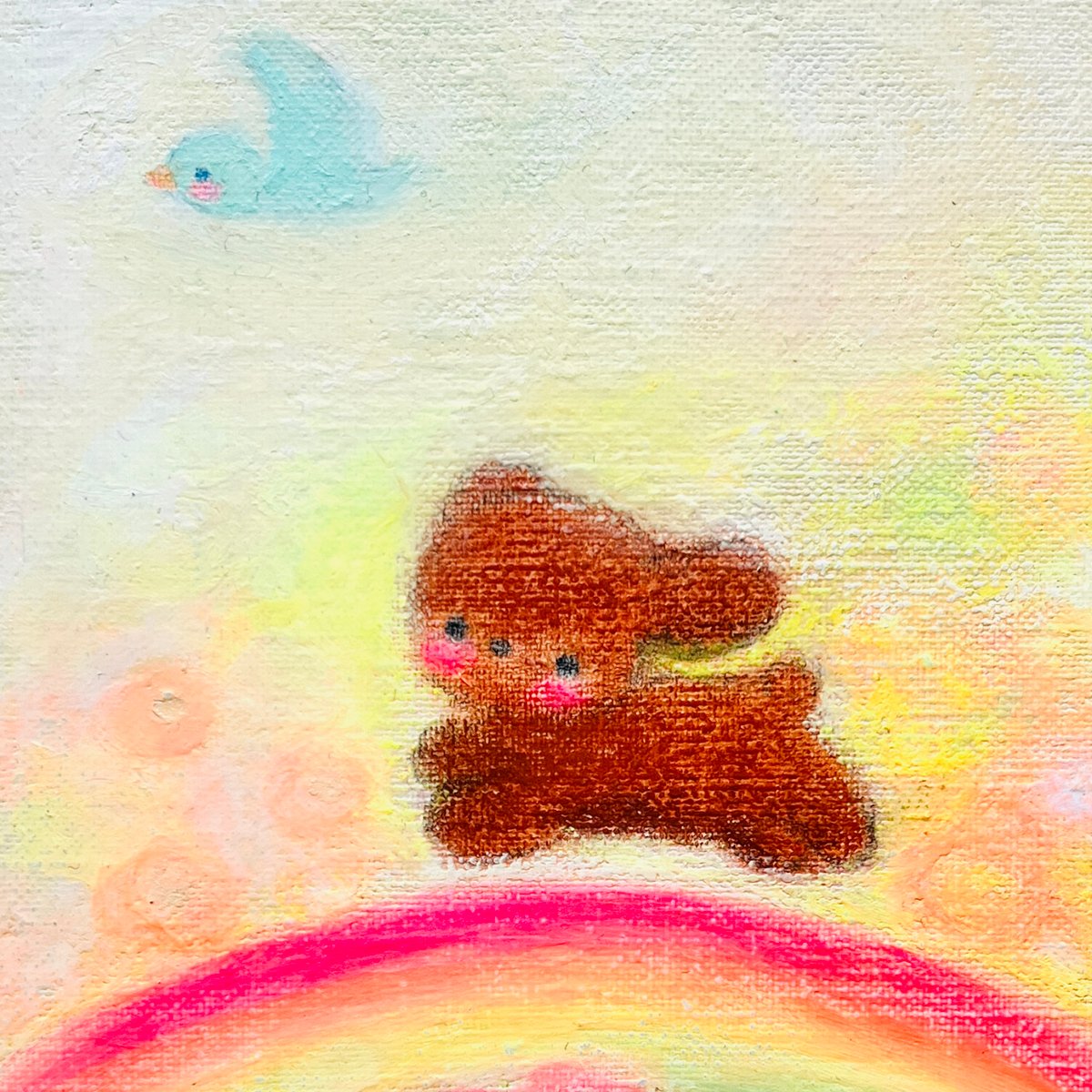 原画 夢の青い鳥 / blue bird dream | art shop KURUTON