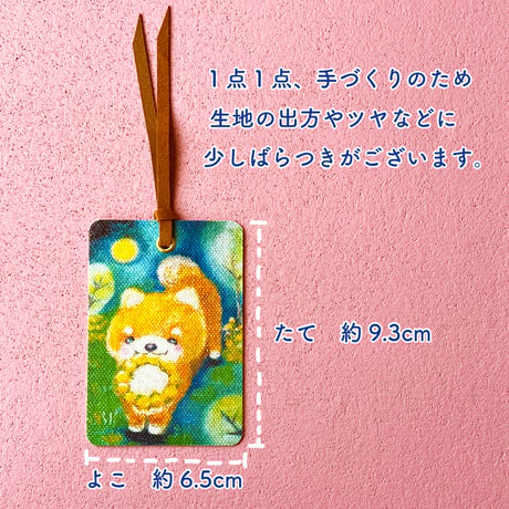 【全10柄】かわいい犬柄　手づくりアートしおり　栞