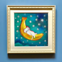 原画　おやすみねこちゃん / good night,kitty