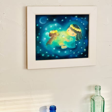 原画 小さな星みつけた / reunion with a small star