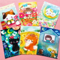 【全６柄】かわいいA5 クリアファイル