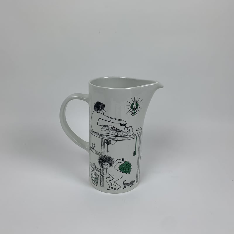 tomoさま専用　Arabia Runo ピッチャー＆ジャー ARABIA🇫🇮ロウリュ ピッチャー(1960-70) 1,7l - Gunvor Olin-