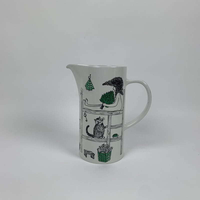 tomoさま専用　Arabia Runo ピッチャー＆ジャー ARABIA🇫🇮ロウリュ ピッチャー(1960-70) 1,7l - Gunvor Olin-