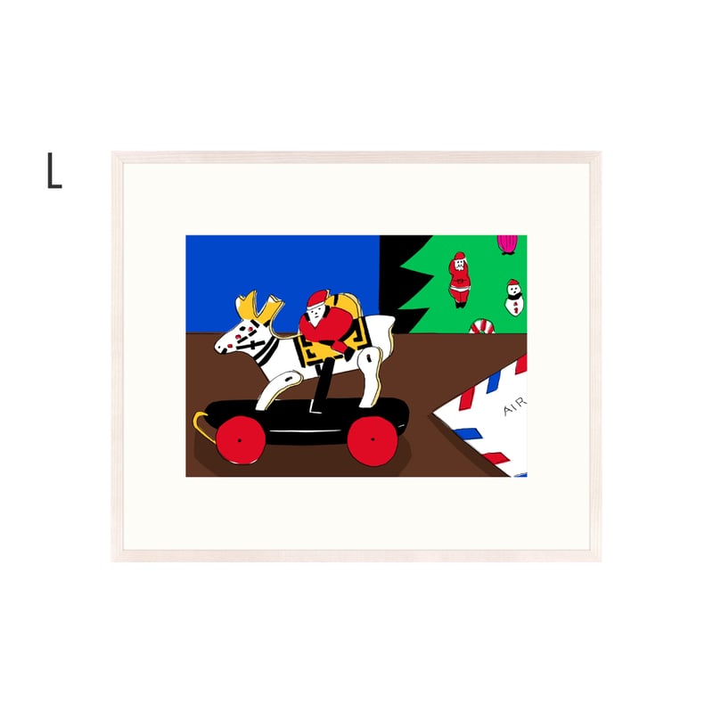 安西水丸】ジクレー版画「クリスマスの手紙」 | Crevis Online Store 安西水丸】ジクレー版画「クリスマスの手紙」 | Crevis Online Store