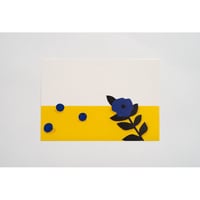 【安西水丸】ポストカード　青い花