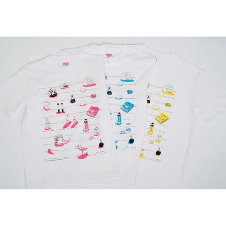 【安西水丸】Tシャツ　白生地
