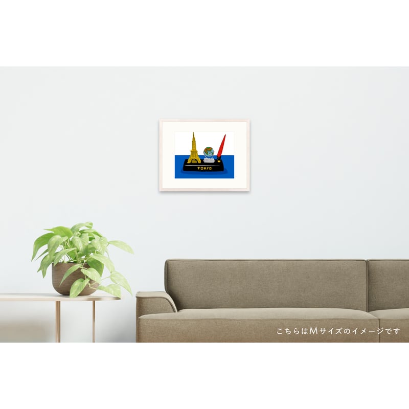 安西水丸】ジクレー版画 「TOKYO」 | Crevis Online Store