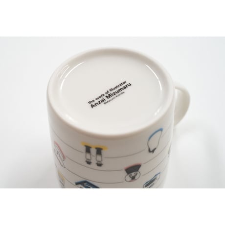 【安西水丸】マグカップ　色々モチーフ
