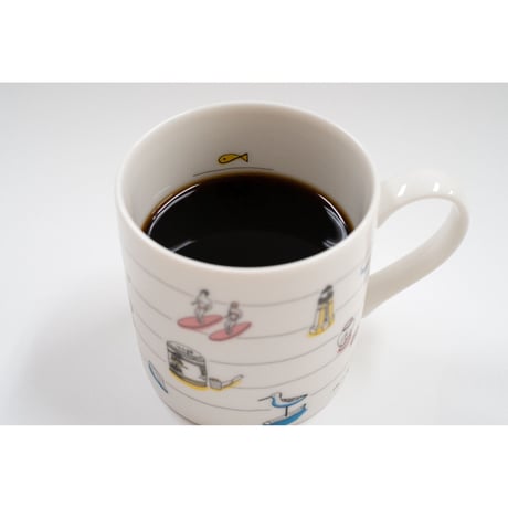 【安西水丸】マグカップ　色々モチーフ