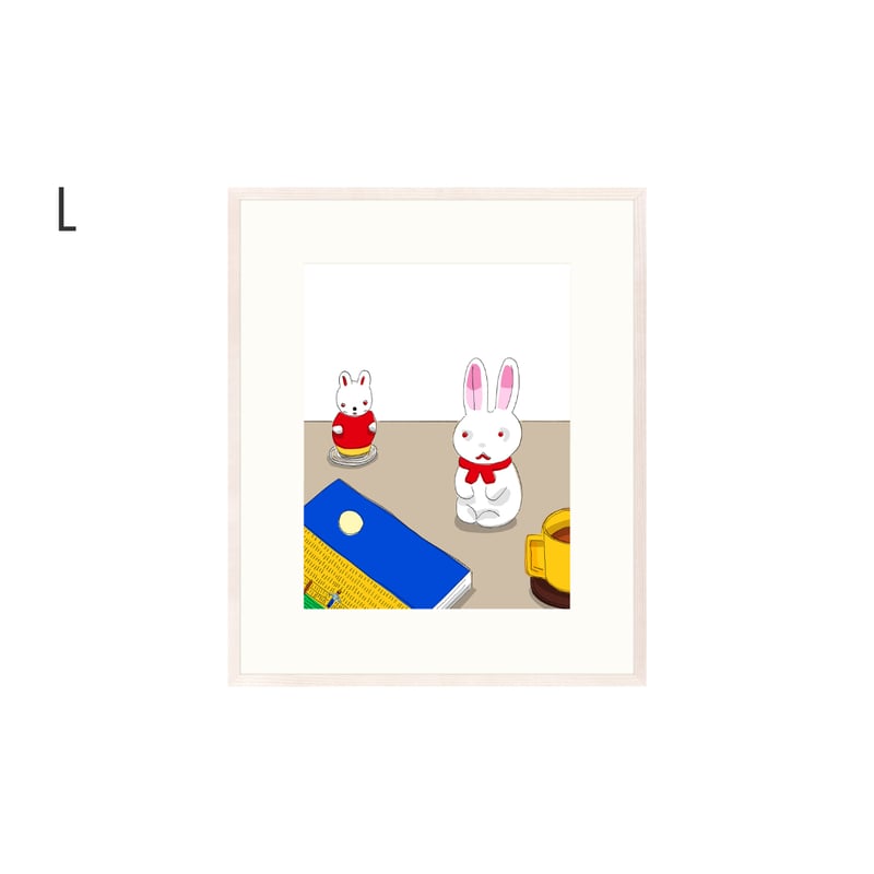 安西水丸】ジクレー版画 「十五夜」 | Crevis Online Store