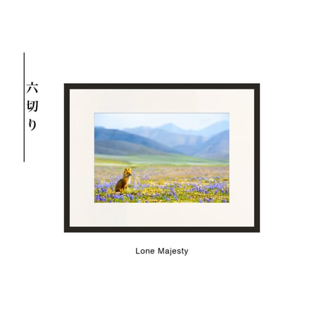 【松本紀生】オリジナルプリント「Lone Majesty」